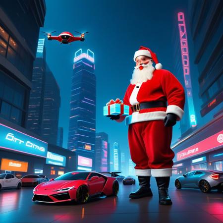 Cyberpunk Santa Claus版本V2 (ID: 1187517)