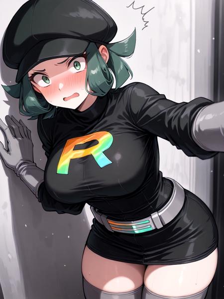 【Illustrious-XL v0.1】Team Rainbow Rocket Grunt レインボーロケット団したっぱ♀ / Pokemon ポケモンUSUM
