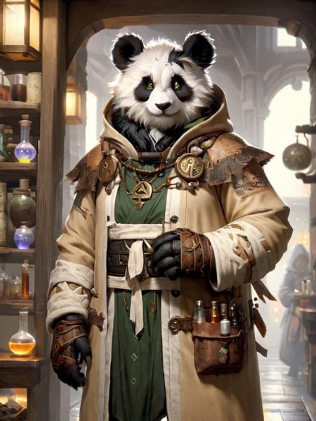 Pandaren WoW Style [SDXL LoRA]