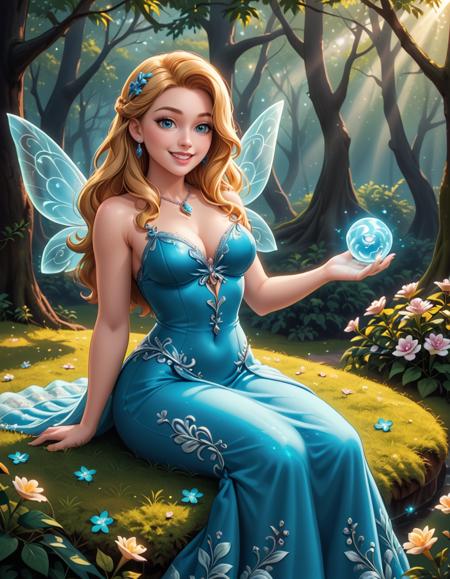 enchanted forest background