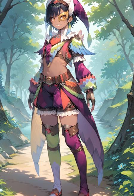 Monster Hunter - Qurupeco X Armor (クルペッコ装備) ponyXL版本v1.3 (ID: 621372)
