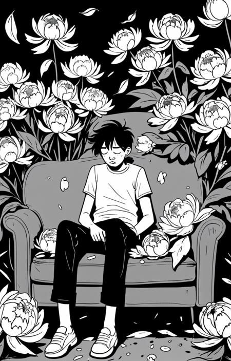 style of exhausted people [SDXL] 373