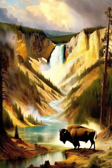 Thomas Moran Style