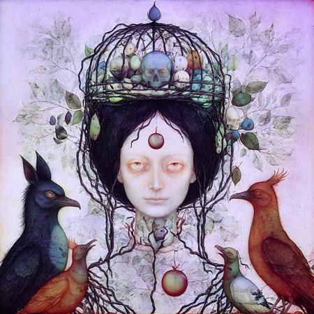 B-LORA Ernst Fuchs style
