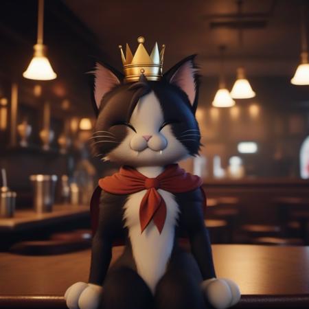 Cait Sith - Final Fantasy VII - SDXL