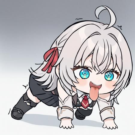 三月七冲刺表情包March 7 running pose meme版本[a31-xl] (ID: 887051)