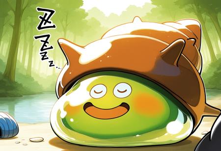 Shell slime / スライムつむり (Dragon quest) IL/Pony