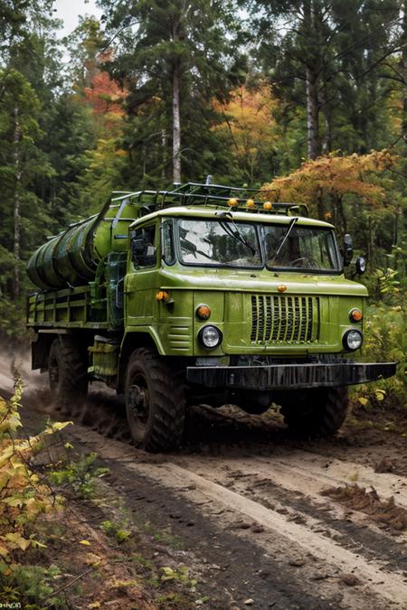 USSR truck GAZ-66 (СССР грузовой автомобиль ГАЗ-66)版本v1.0 (ID: 125028)