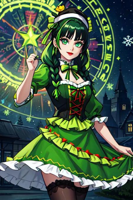 Gothic Chick @ Xmas (Embedding)