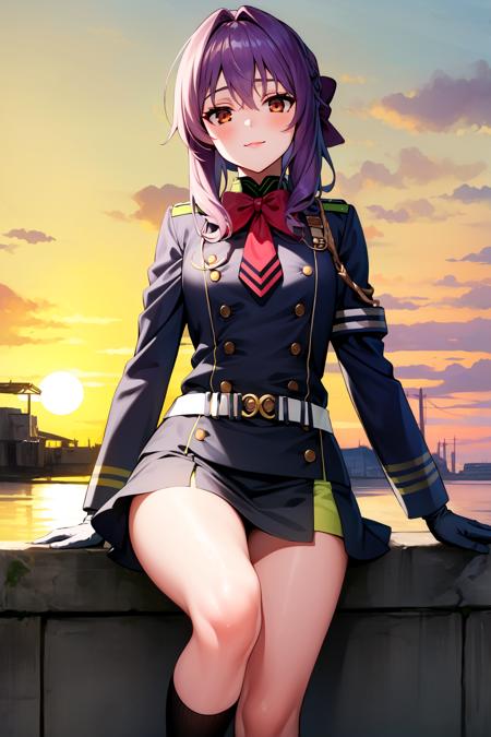Hiiragi Shinoa and Hyakuya Yuuichirou | Owari no Seraph