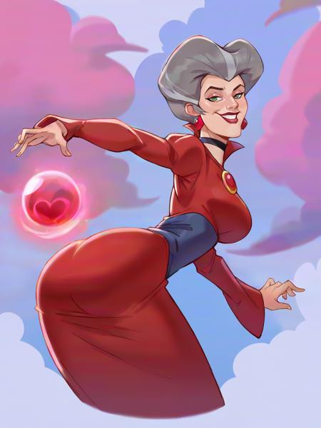 Lady Tremaine (Cinderella film 1950) PonyDiffusionXL