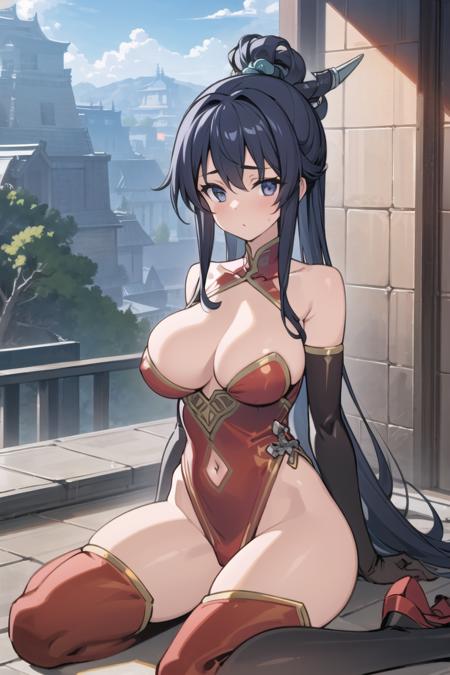Anime Illust Diffusion Model style extraction test.