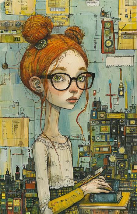 style of Lynda Barry [SDXL] 175