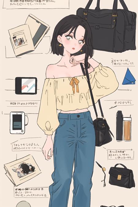 时尚插画风格(Fashion illustration style)