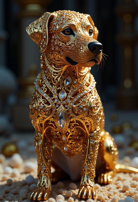 ADD Gold and Crystals like it's 1995!