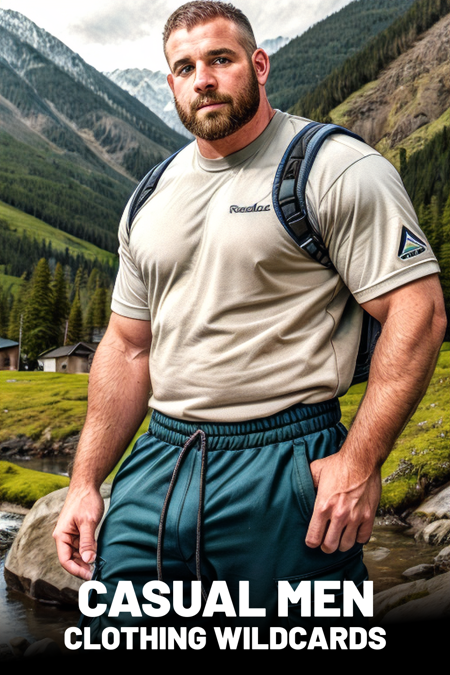 Casual Male clothing wildcards版本v1.0 (ID: 456412)