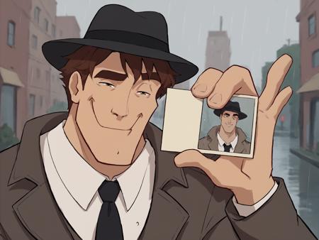 Kronk holding card/permit (meme) | PonyXL版本V1 (ID: 699003)