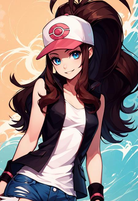 Hilda: Monochrome Master |トウコ  (Pokemon) [Pony & Illustrious & SD1.5]