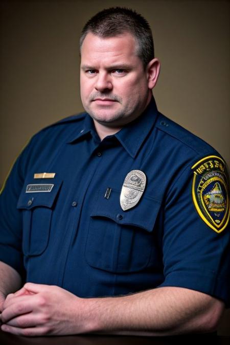 Mediocre Police Uniform Merge