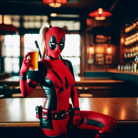 Lady Deadpool - Flux1.D & SDXL Realistic & Comics