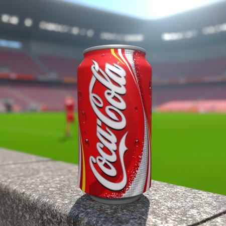 Coke Can Rendering using Flux