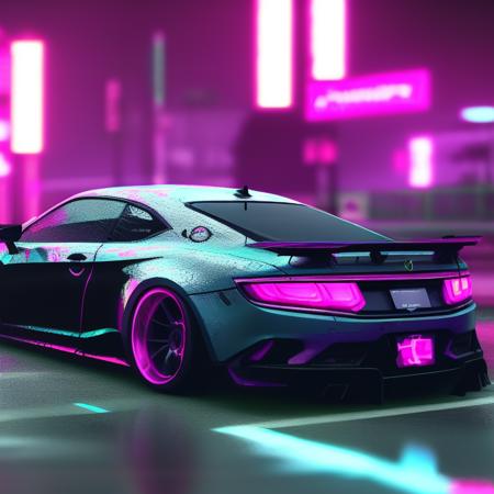 Flonix's Fast but Furios - A Universal Neon Cyber Model of SICK cars and Styles - Model 2.X Embedding