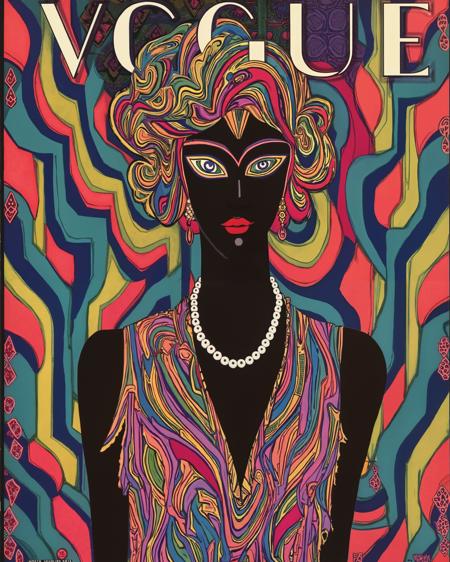 VOGUE (Fashion Magazine Cover Vintage) [SDXL & Flux]
