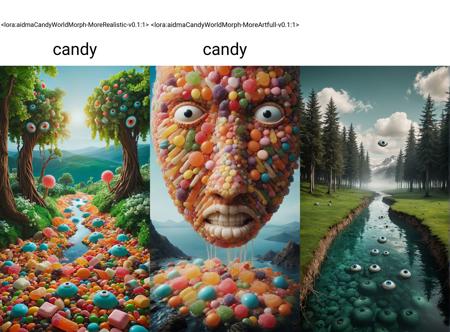 Candy World Morph XL