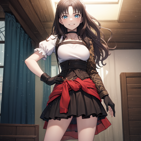 Rin tohsaka  LORA and(Pony)  from fate stay night visual novel