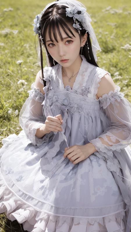 【南国慕蝶】Dress No.10 Cyan Dress
