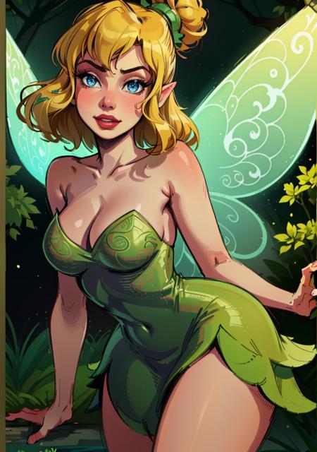 Tinker bell (Peter Pan) Disney - FLUX | SD 1.5 | XL PONY | Illustrious XL - by YeiyeiArt