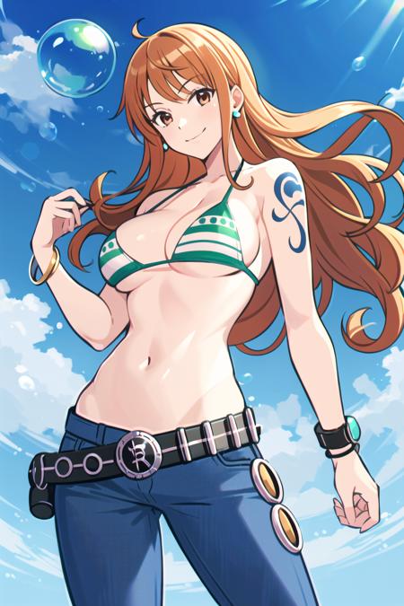 Nami (One Piece) Pre and Post Timeskip LoRA版本post timeskip (ID: 18189)