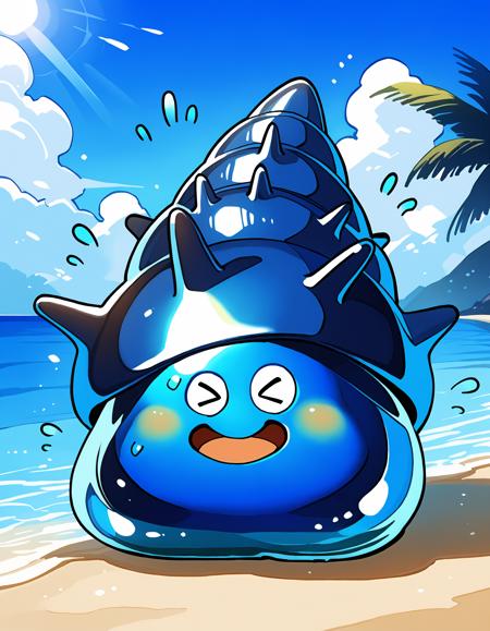 Shell slime / スライムつむり (Dragon quest) IL/Pony