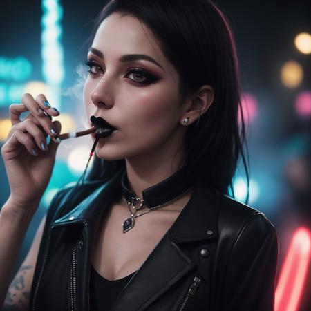 Cigarette in mouth (v.2)