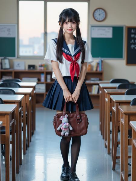 [Flux.1 D][Realistic]  Japanese JK School Uniform | JK制服