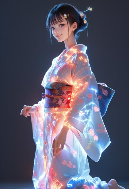 Glowing Kimono