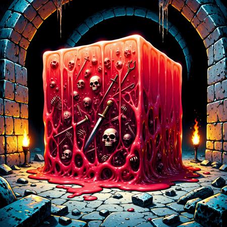 Gelatinous Cubes for Flux.1 D
