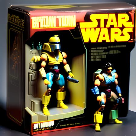 1987 Action Figure Playset Packaging