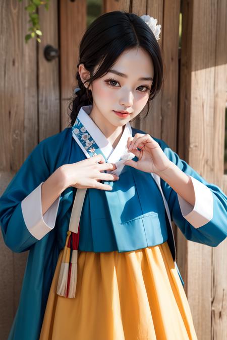 Female Noble Class Hanbok - Korea Clothes版本v0.6 (ID: 27415)