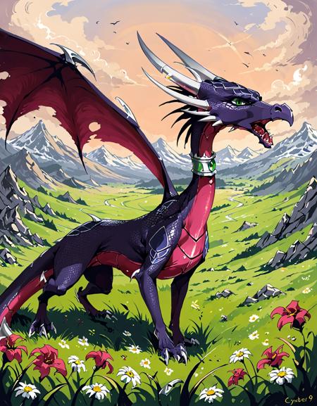Corrupted Cynder【 The legend of Spyro - A New Beginning 】- 【PONY - FLUX - DSXL】