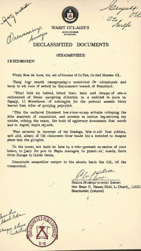 Declassified Documents