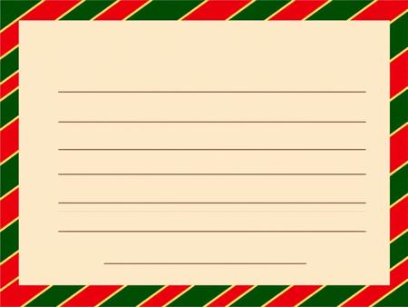 ? Christmas Postcard Template - Print your own generated X-mas card! ? [Flux]
