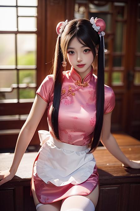 一件简单的小旗袍 a simple short qipao
