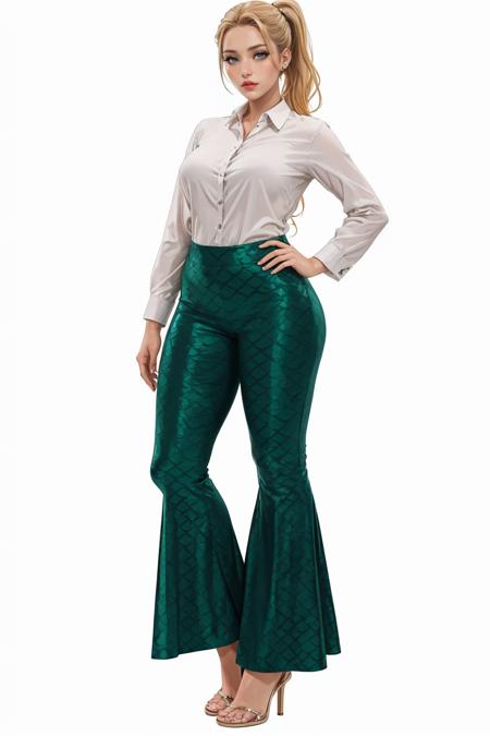 Mermaid Bellbottom Pants