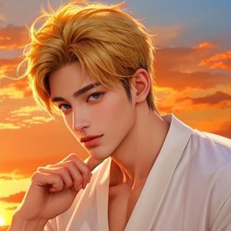 handsome face