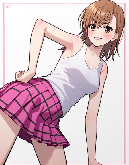 Hot Pink Skirt : 派手なピンクのスカート SDXL