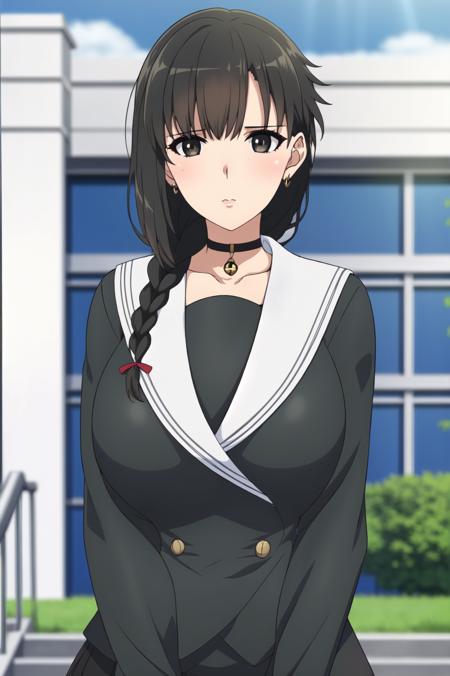 Yuki 雪 | Maria マリア | You Are Ms. Servant 君は冥土様 | EP04 school uniform