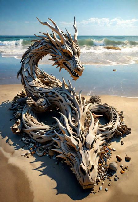 Driftwood Detailed Art - Dream Diffusion - By DICE