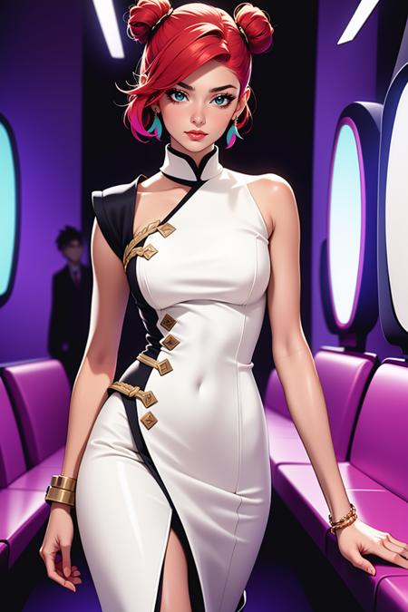 Latex Nu-Cheongsam | Lets Have Some Fun