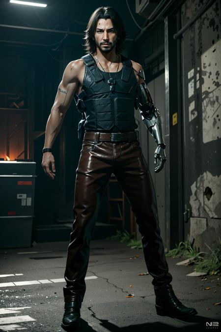 Johnny Silverhand from Cyberpunk 2077